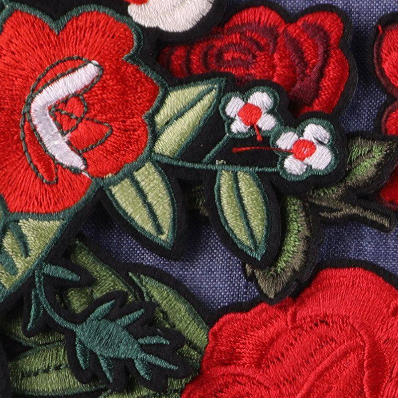 绣花饰品胸章布贴刺绣服装辅料背胶玫瑰花衣帽补丁贴标配件电脑,居家布艺,布贴,淘宝优惠券,粉丝福利购,淘宝优惠卷