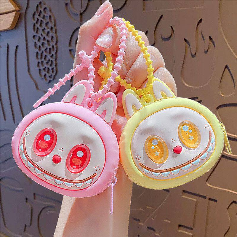 礼品卡通零钱包钥匙链钥匙扣汽车创意包包挂饰可爱LABUBU挂件,服饰配件/皮带/帽子/围巾,钥匙扣,淘宝优惠券,粉丝福利购,淘宝优惠卷