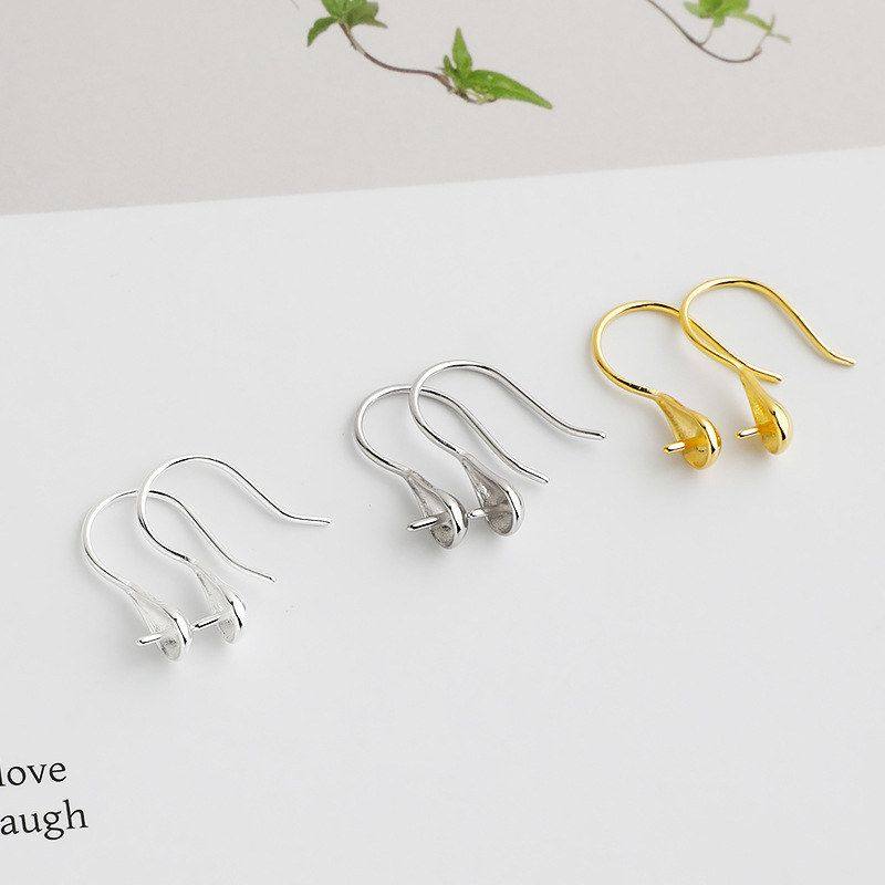 耳吊翡翠高跟鞋纯银耳环银耳水晶珍珠空托s925耳钩配件耳饰DIY勾,饰品/流行首饰/时尚饰品新,其他DIY饰品配件,淘宝优惠券,粉丝福利购,淘宝优惠卷