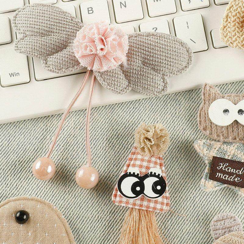 刺绣原创布贴辅料辅料发饰饰品立体布标毛绒发夹蝴蝶结童装小熊,居家布艺,布贴,淘宝优惠券,粉丝福利购,淘宝优惠卷