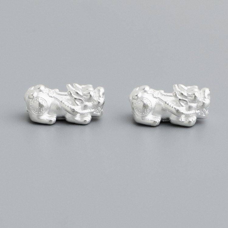 999隔珠银饰品貔貅足银精工项链配件编绳招财串珠s3DDIY手链硬银,饰品/流行首饰/时尚饰品新,其他DIY饰品配件,淘宝优惠券,粉丝福利购,淘宝优惠卷