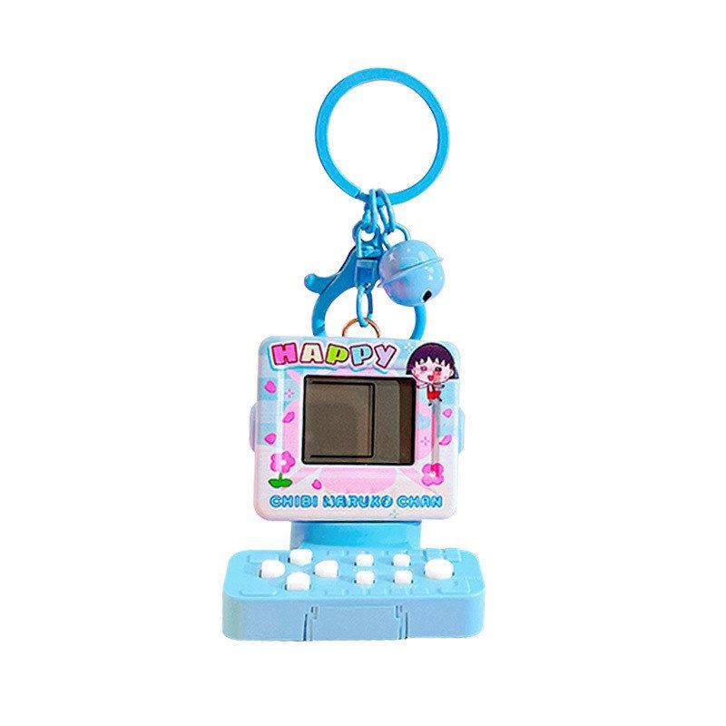 精致卡通玩具樱桃小丸子书包红正版新品女网钥匙扣游戏机挂饰小众,服饰配件/皮带/帽子/围巾,钥匙扣,淘宝优惠券,粉丝福利购,淘宝优惠卷
