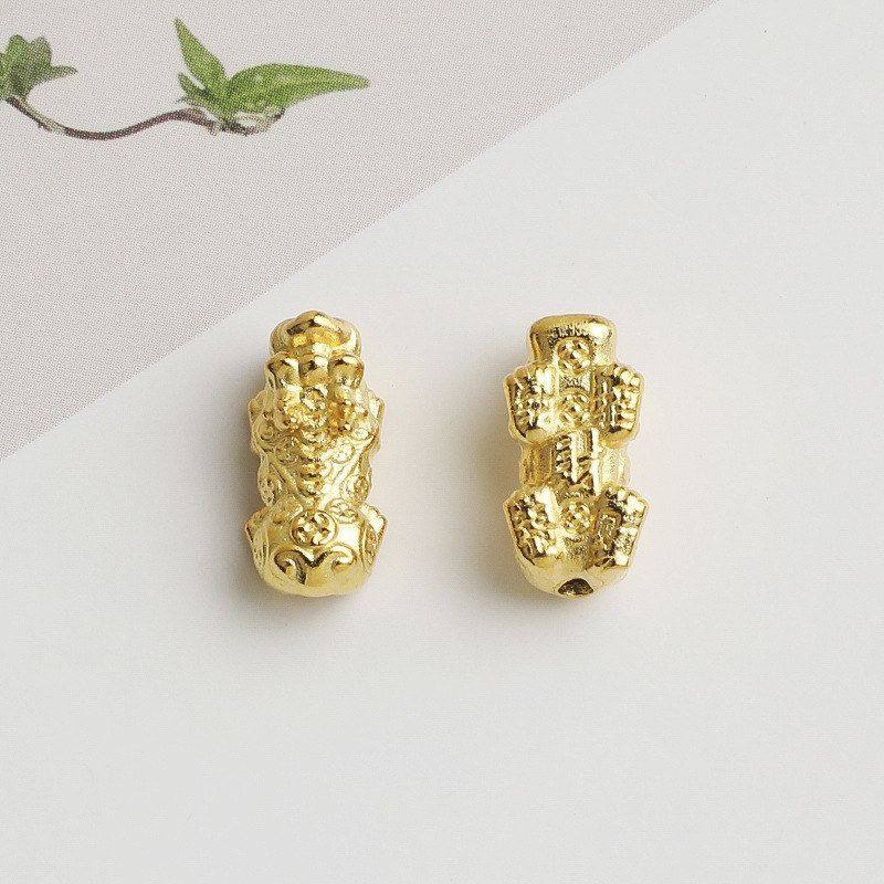 貔貅足银项链金钱招财3D编绳手链串珠银饰品隔珠999配件s硬DIY小,饰品/流行首饰/时尚饰品新,其他DIY饰品配件,淘宝优惠券,粉丝福利购,淘宝优惠卷