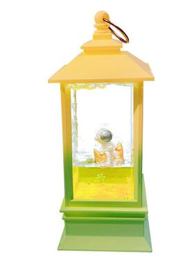 手办创意入油家居宇航员人小夜灯