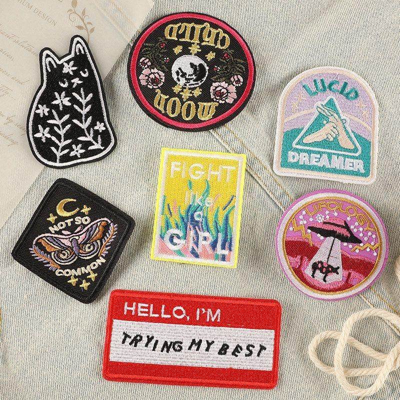 标补丁手账徽章布贴布标绣花服装辅料电脑贴DIY刺绣章仔鞋徽草莓,居家布艺,布贴,淘宝优惠券,粉丝福利购,淘宝优惠卷