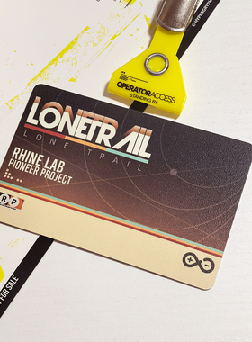 明日方舟孤星莱茵生命NFC卡同人周边二次元谷子罗德岛通行证实用