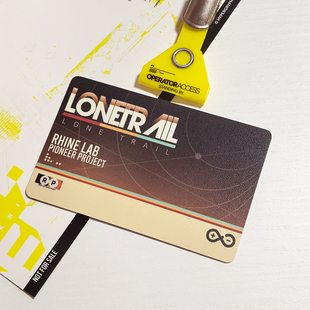 明日方舟孤星莱茵生命NFC卡同人周边二次元谷子罗德岛通行证实用