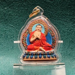 瀚林宝相独家定制款擦擦 极喜金刚 噶绕多杰 彩绘擦擦