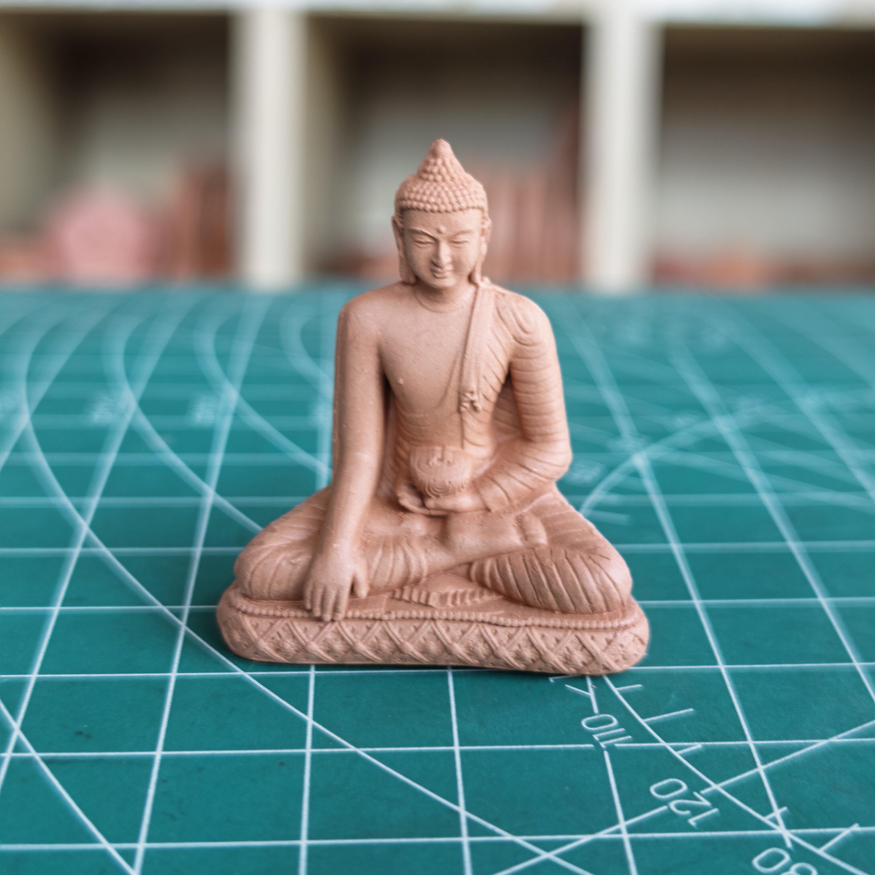 手工制作 立体释迦牟尼佛  陶泥 擦擦 小佛像