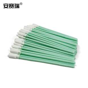 安赛瑞无尘净化棉签圆头聚酯纤维棉签(100支/包)除尘擦拭棒71173