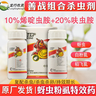 善战双瓶复配棉花水稻蚜虫稻飞虱白粉专用特效杀虫剂【爆款推荐】