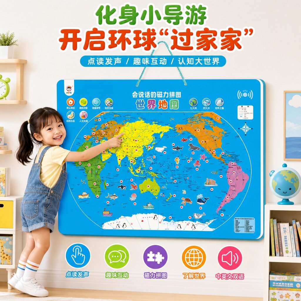 儿童点读发声早教益智玩具
