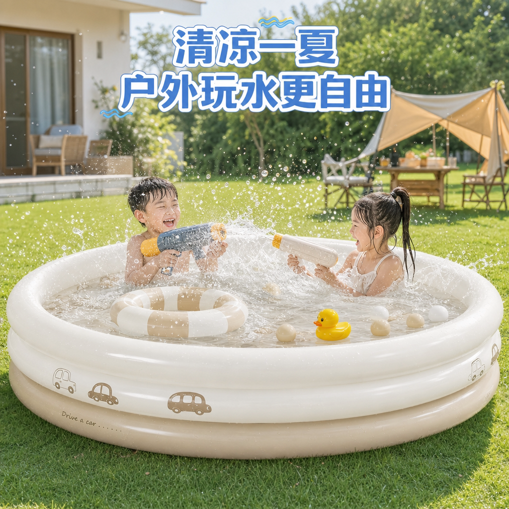 一岁以上儿童充气泳池戏水玩具