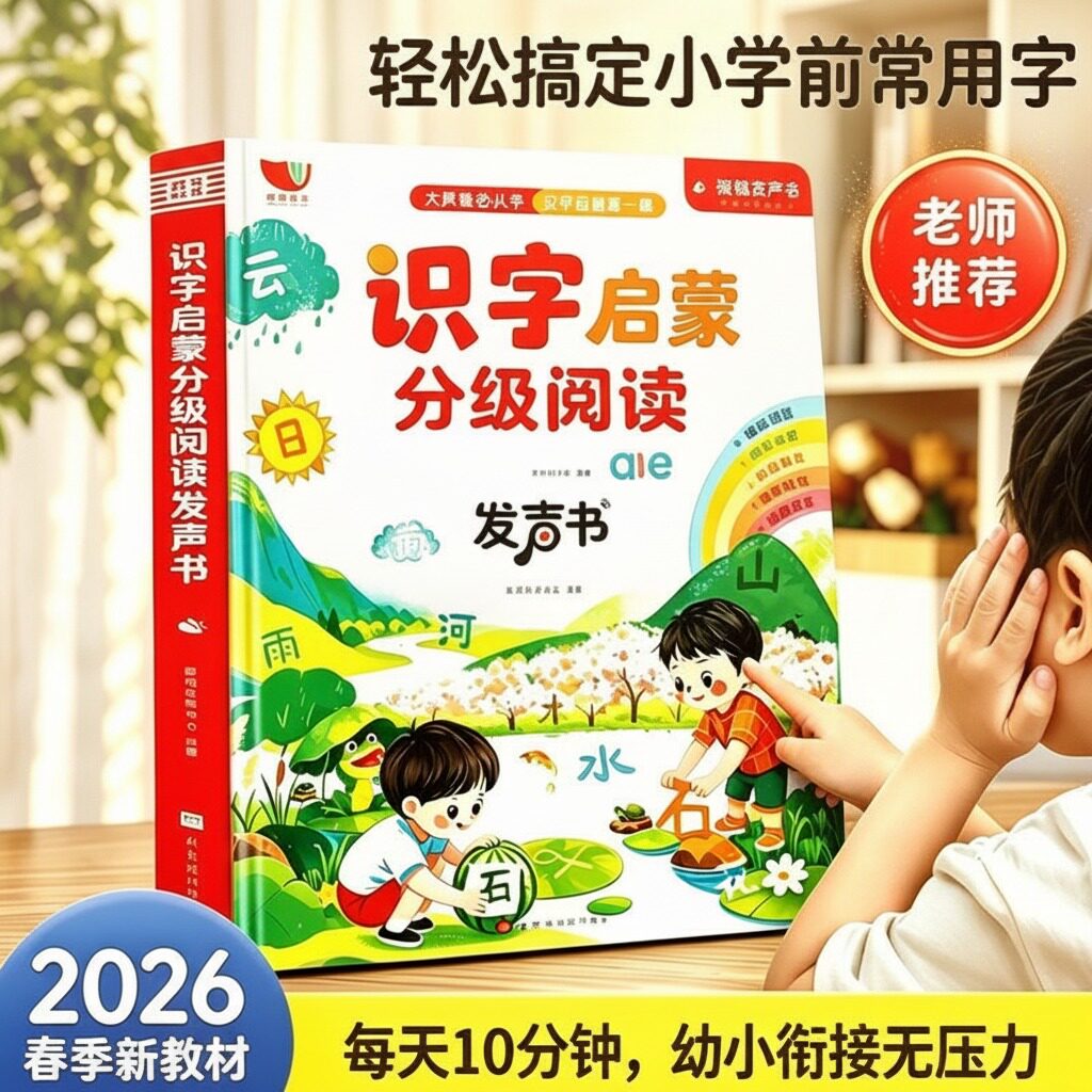 幼儿识字认字书儿童早教学习机