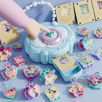 女孩子玩具咕卡首饰制作机