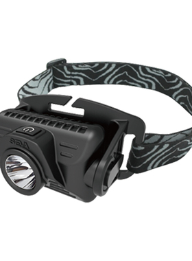 尚为(SEVA) SZSW2220 1W IP66 3.7V 6500K LED办公巡检头灯 黑色