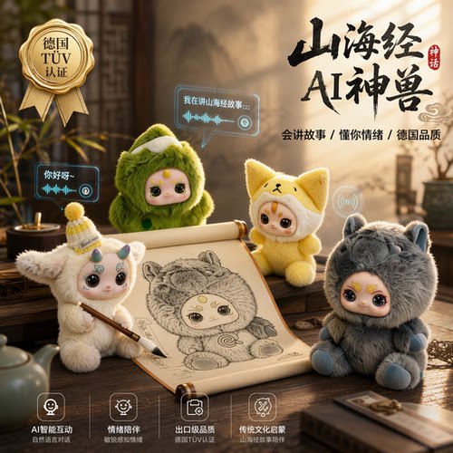 德国AI对话陪伴机器人玩偶玩具