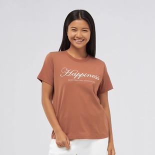 休闲百搭 t恤圆领舒适透气潮流时尚 斯凯奇夏季 女子针织运动短袖