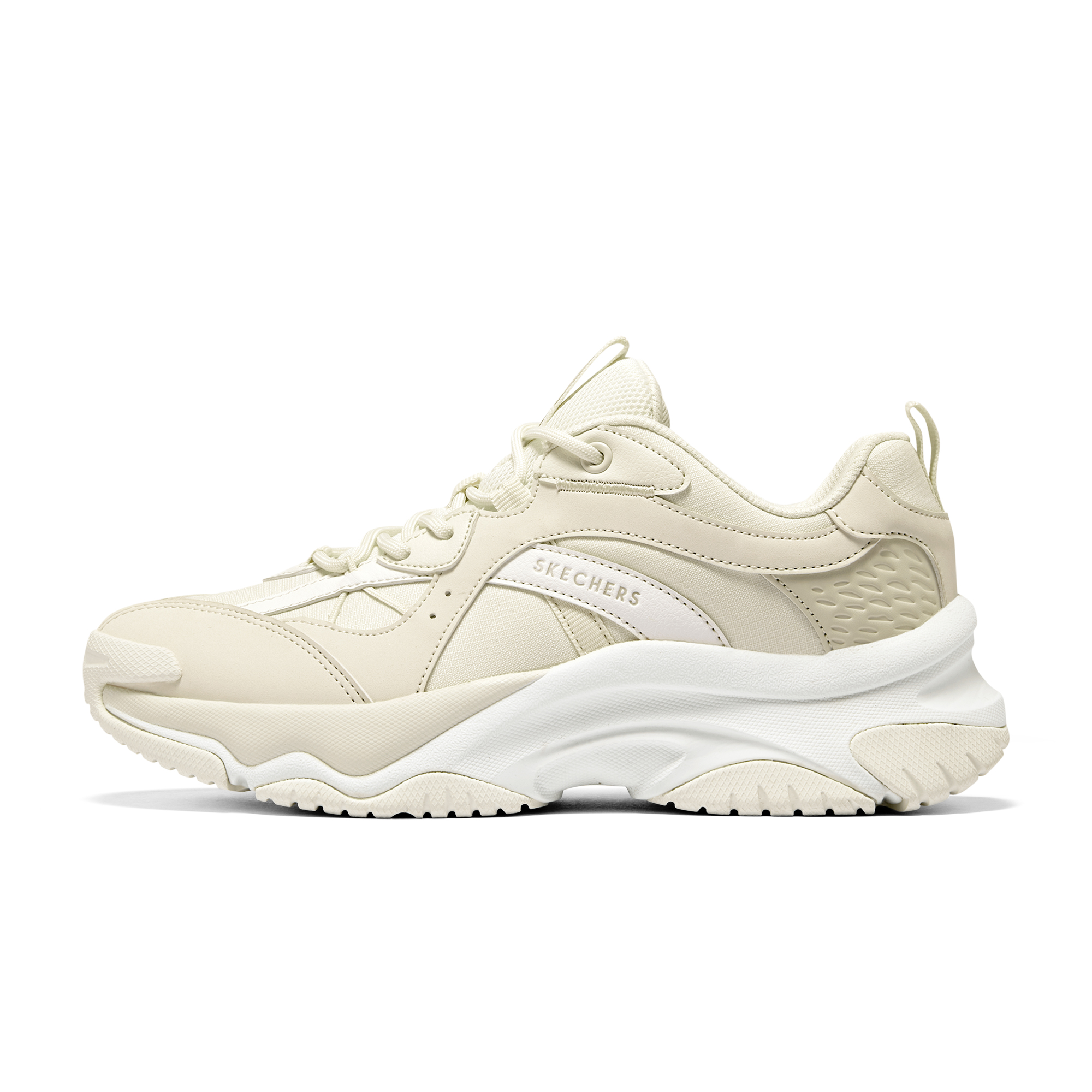 斯凯奇女鞋春秋季款运动跑步鞋漫月鞋厚底增高复古老爹鞋177590