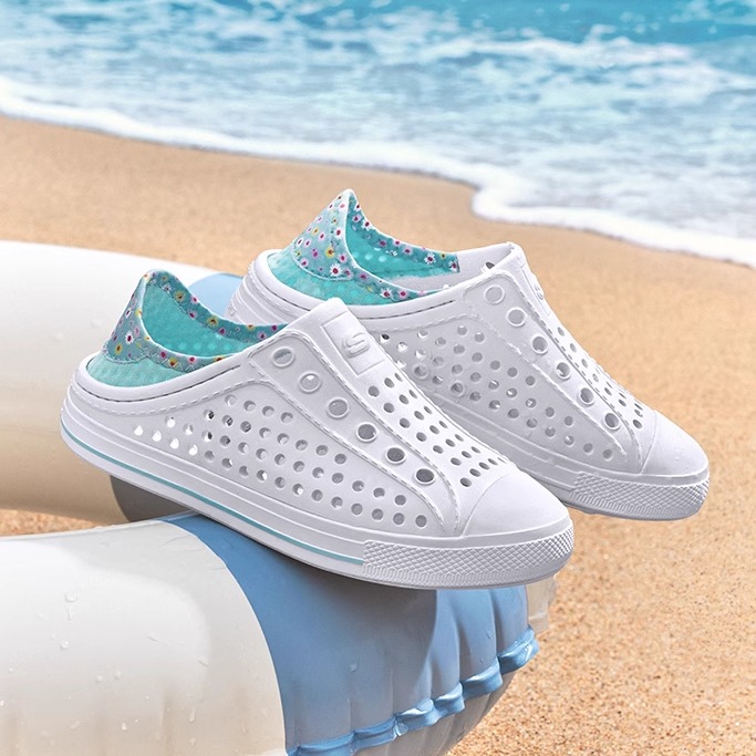 透气网布，一脚蹬