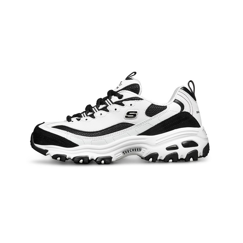 Skechers斯凯奇女子商场同款运动鞋熊猫鞋休闲鞋黑白老爹鞋13148