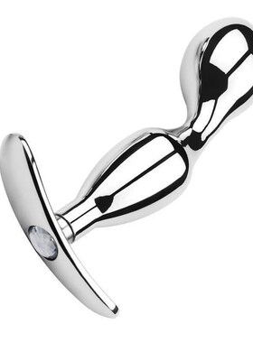 Stainless Steel Smooth Anal Plug Butt Plug Metal Anal balls