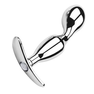 Stainless Steel Smooth Anal Plug Butt Plug Metal Anal balls