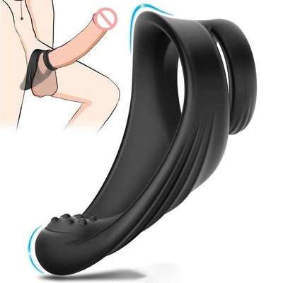 Samox Silicone Penis Ring Scrotum Bind Cock Ring Sex Toy for