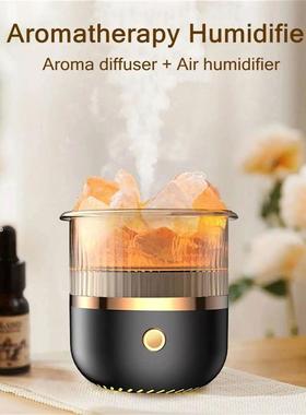 Air Humidifier Aroma Diffuser Crystal Stone Electric Ultraso