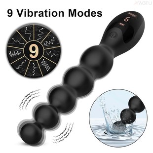 Anal Beads Butt Plug for Adult Men Women Anal Vibrator Male