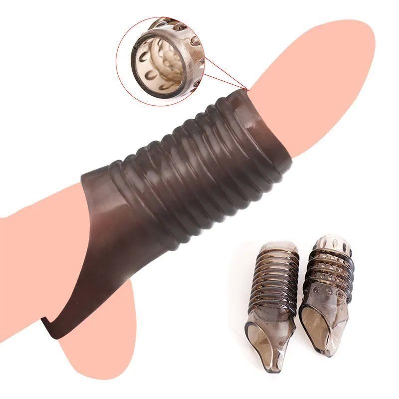 Silicone Penis Ring Penis Extender Sleeve Delay Ejaculation