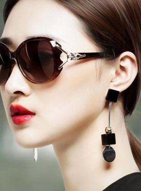 太阳镜女新款潮防紫外线墨镜夏时尚眼镜大脸显瘦百搭高清晰气质