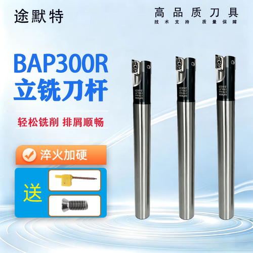 铣刀杆BAP300R0.8直角抗振CNC
