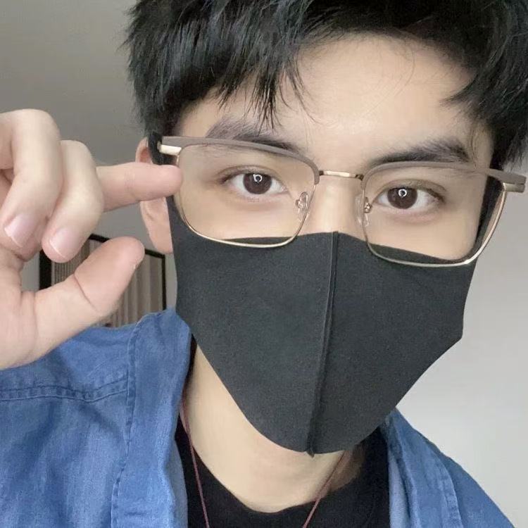 超轻斯文理工男半框眼镜高级感学院复古港风蓝光专业配置近视度数