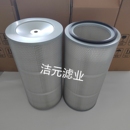 喷砂机抛丸机粉末回收滤筒 聚酯纤维除尘滤芯 螺杆 双通方式 串联