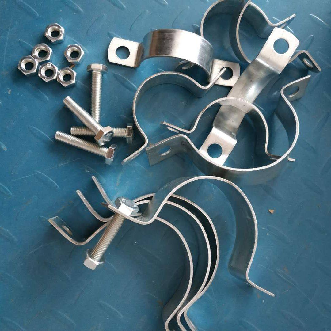 1寸2寸3寸4寸专用抱箍单片双片双面抱箍交通标志牌紧固件专用配件,五金/工具,管夹/管卡/管支架,淘宝优惠券,粉丝福利购,淘宝优惠卷