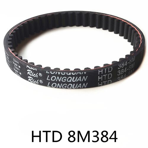 橡胶同步带48齿HTD8M384
