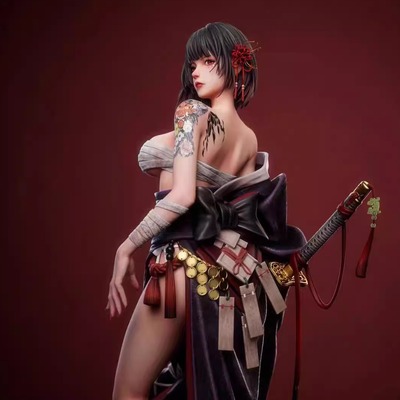 花魁彼岸手办模型雕像