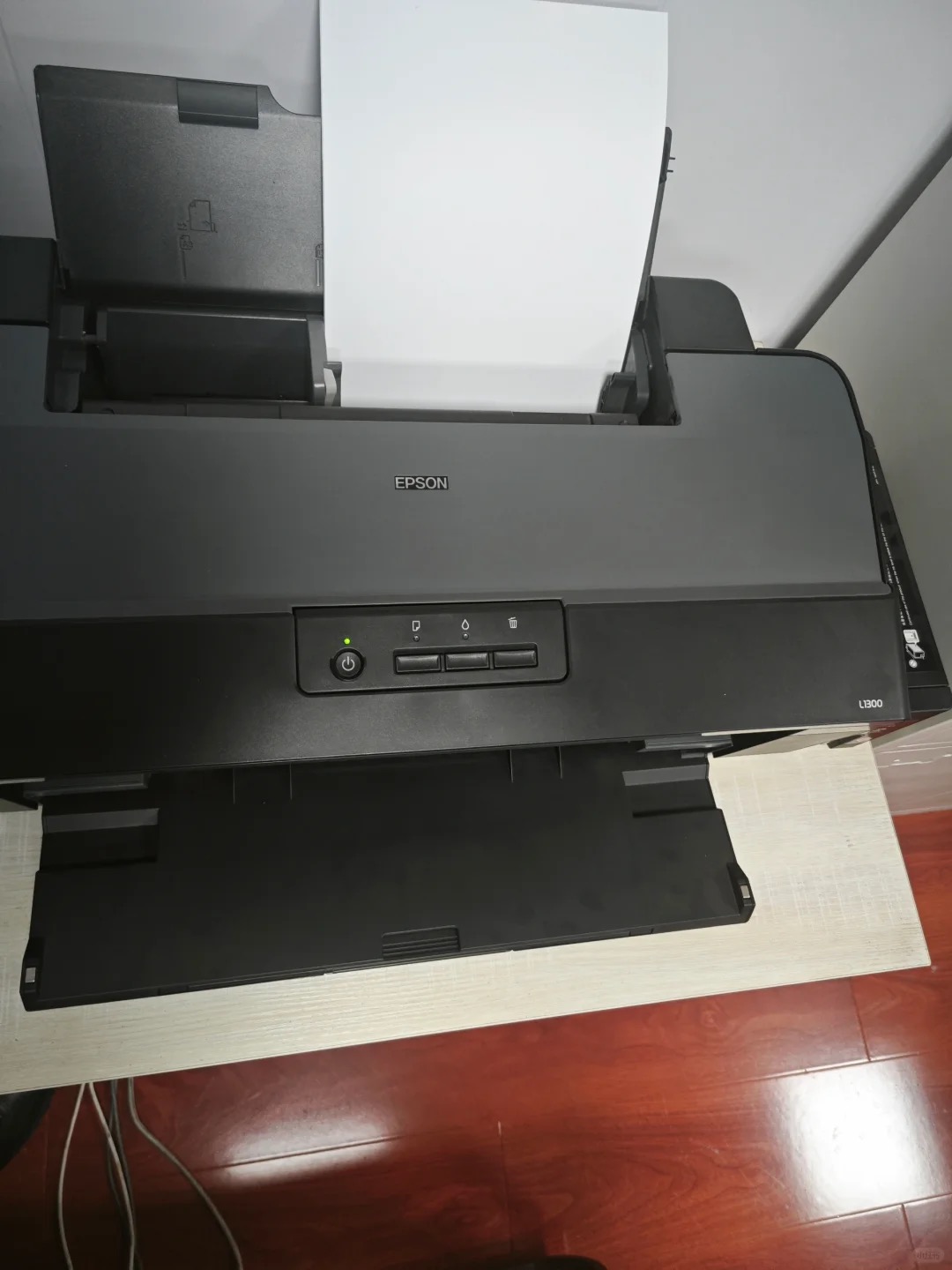 爱普生EPSON L1300喷墨菲林图片设计作业 A3+大幅面墨仓式打印机
