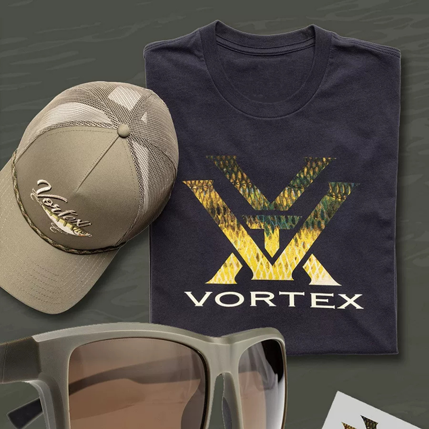 VORTEX主题短袖T恤夏季速干圆领上衣藏蓝色金标蛇纹战术运动半袖