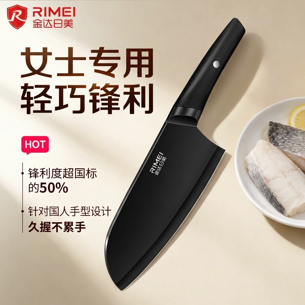 【省力轻巧耐用】女士小菜刀图片