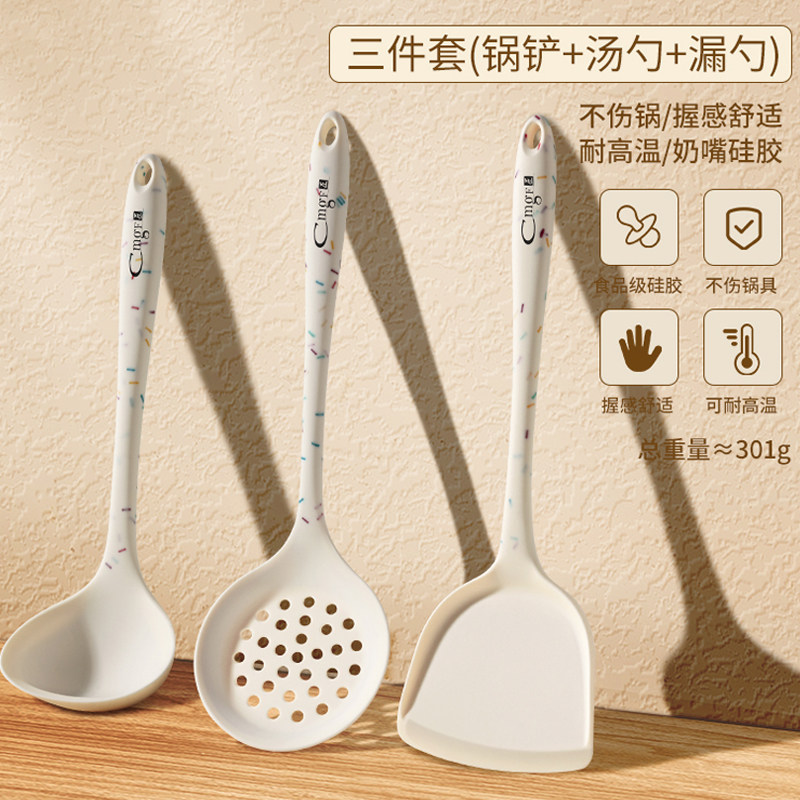 硅胶锅铲不粘锅专用耐高温食品级图片