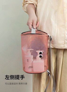便携鹦鹉昆虫网笼外出便携鸟笼蝴蝶网笼青蛙网纱斜挎包游泳沙滩