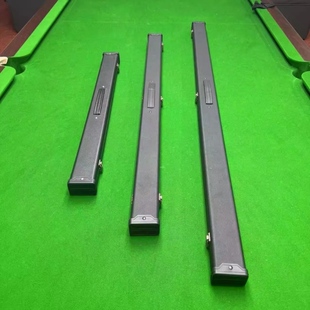 台球杆盒通用铝合金杆盒外包通杆一体杆盒中式桌球杆包通杆球杆盒