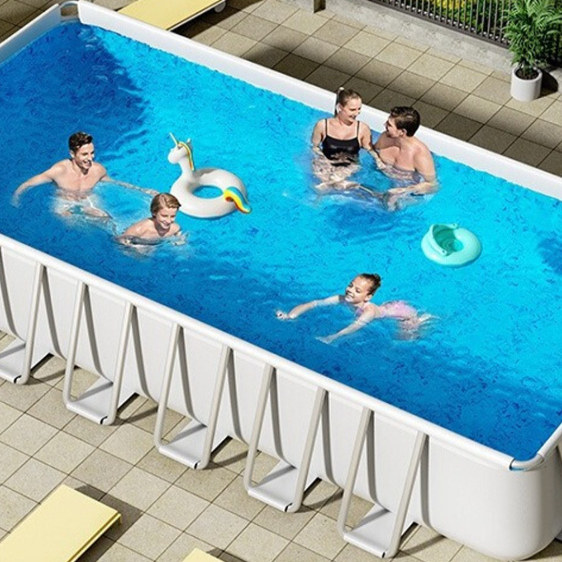 支架游泳池家用成人儿童泳池户外养鱼池家用大型戏水床笠