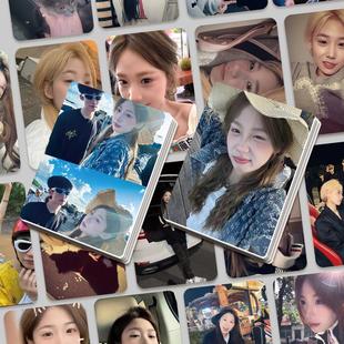 李启萌小卡55张网红同款 礼物 周边高颜值镭射小卡不重复LOMO卡盒装