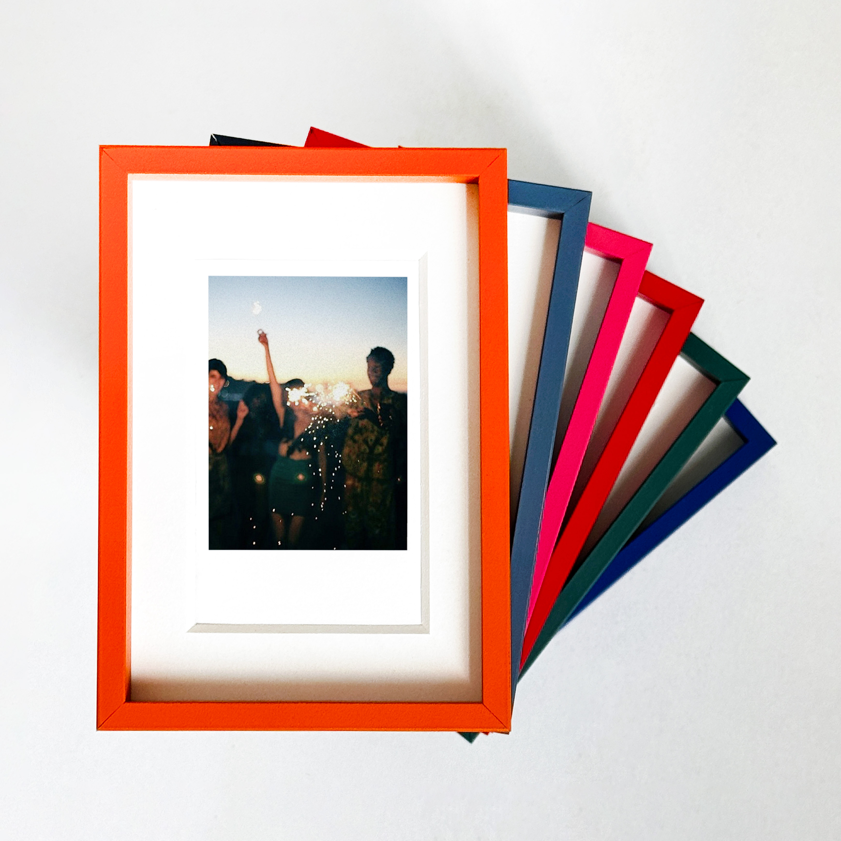 拍立得相框铝合金无酸保护摆台