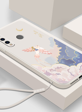 中国风适用华为nova4手机壳nove4e液态硅胶p30lite全包女款小众MAR软壳nowa高级超薄n4保护套note网红外壳潮
