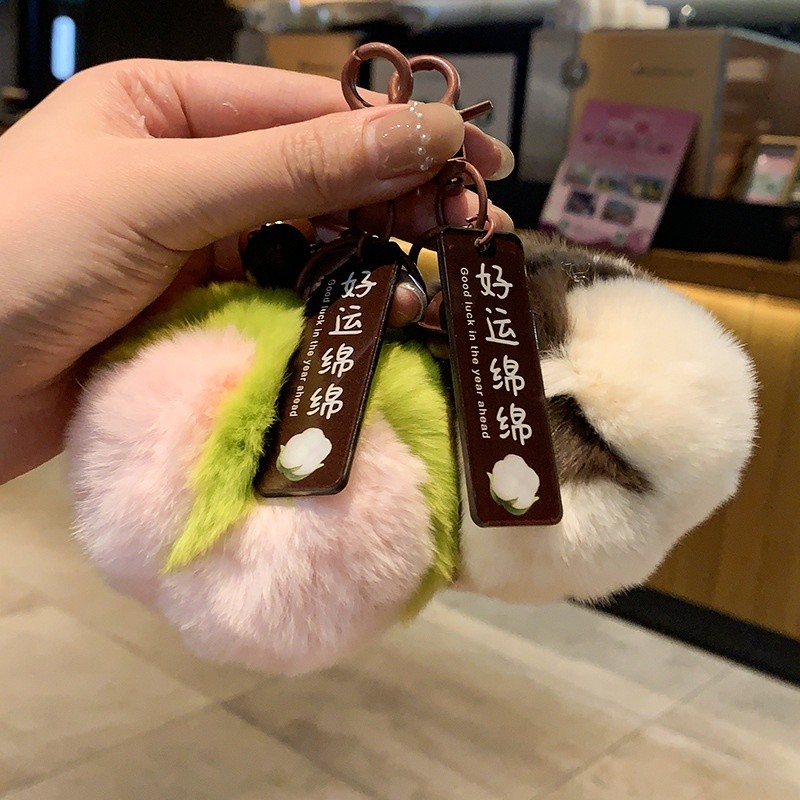 好运绵绵学生中考高考钥匙扣