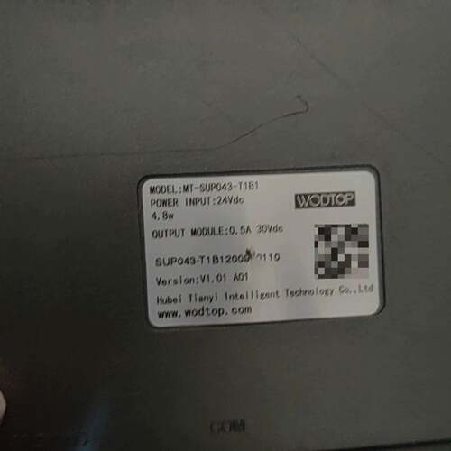 可维修WODTOP天一MT-SUP043-T1B1触摸屏，24V供议价